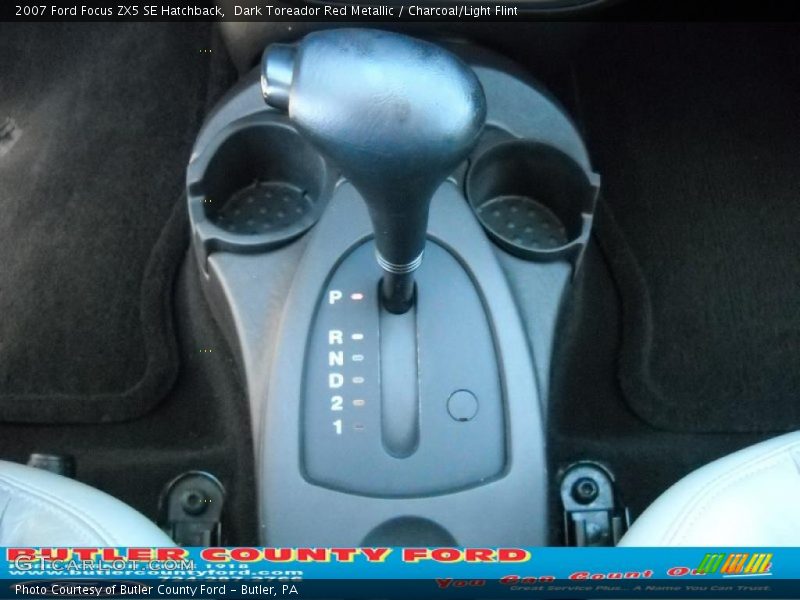 Dark Toreador Red Metallic / Charcoal/Light Flint 2007 Ford Focus ZX5 SE Hatchback