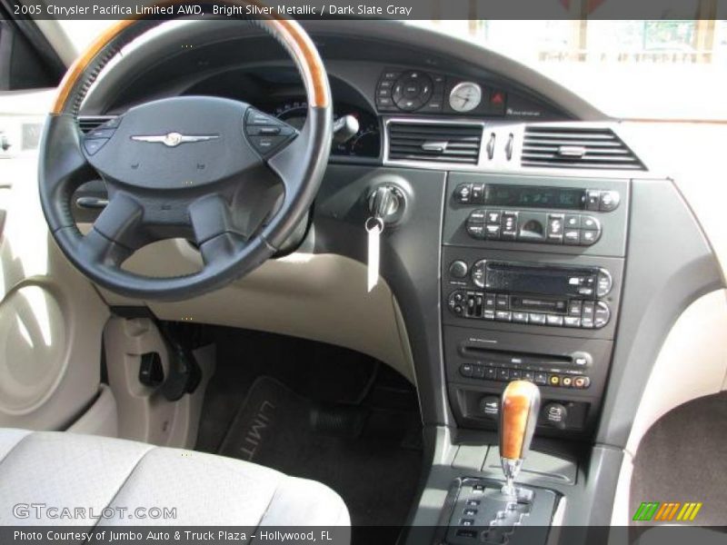 Dashboard of 2005 Pacifica Limited AWD