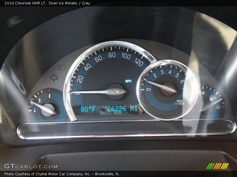 Silver Ice Metallic / Gray 2010 Chevrolet HHR LT