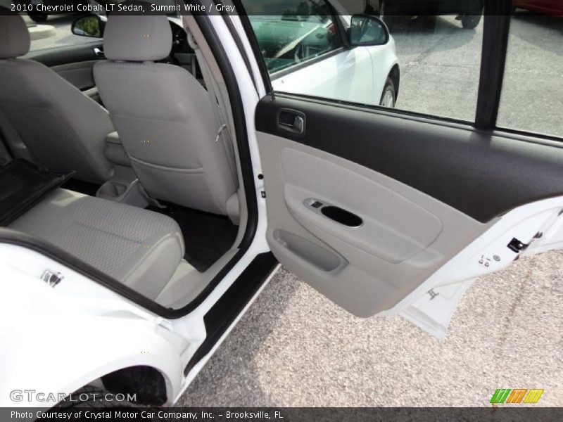 Summit White / Gray 2010 Chevrolet Cobalt LT Sedan