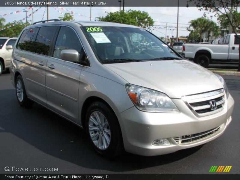 Silver Pearl Metallic / Gray 2005 Honda Odyssey Touring