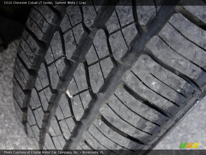Summit White / Gray 2010 Chevrolet Cobalt LT Sedan