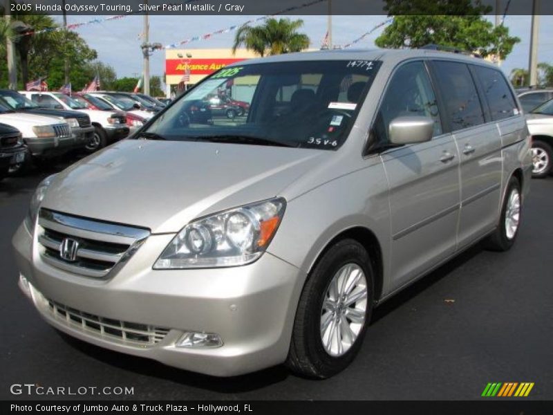 Silver Pearl Metallic / Gray 2005 Honda Odyssey Touring