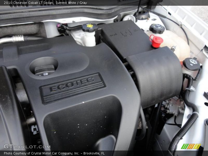 Summit White / Gray 2010 Chevrolet Cobalt LT Sedan