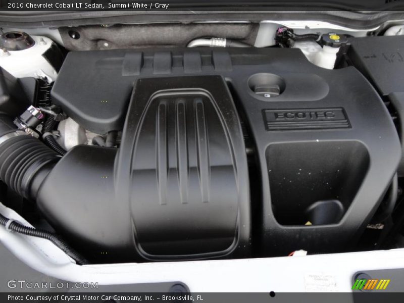 Summit White / Gray 2010 Chevrolet Cobalt LT Sedan