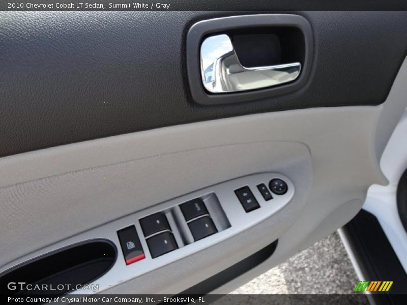 Summit White / Gray 2010 Chevrolet Cobalt LT Sedan