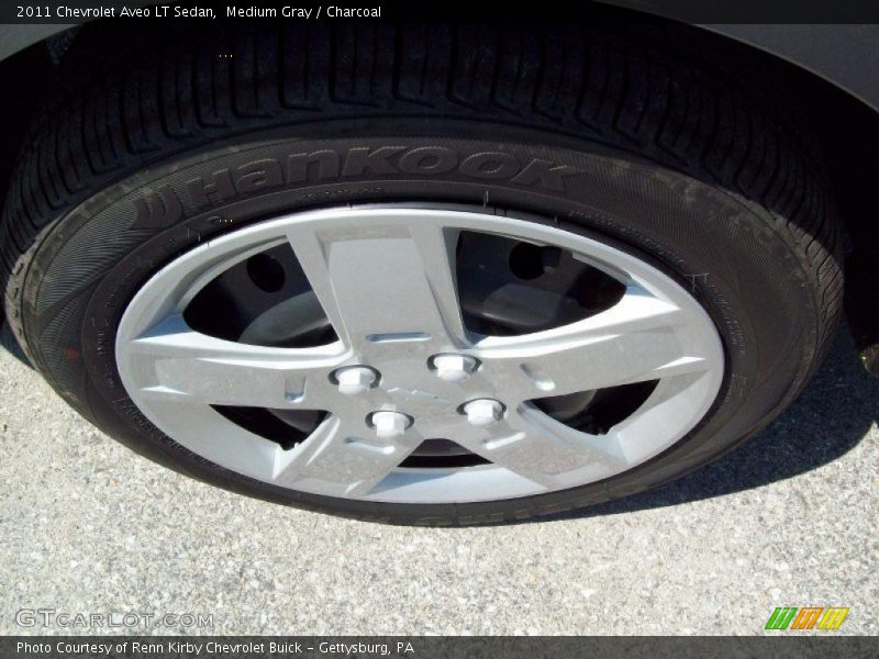Medium Gray / Charcoal 2011 Chevrolet Aveo LT Sedan