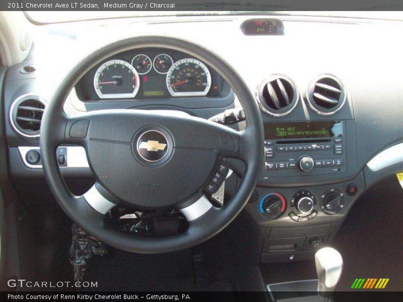 Dashboard of 2011 Aveo LT Sedan