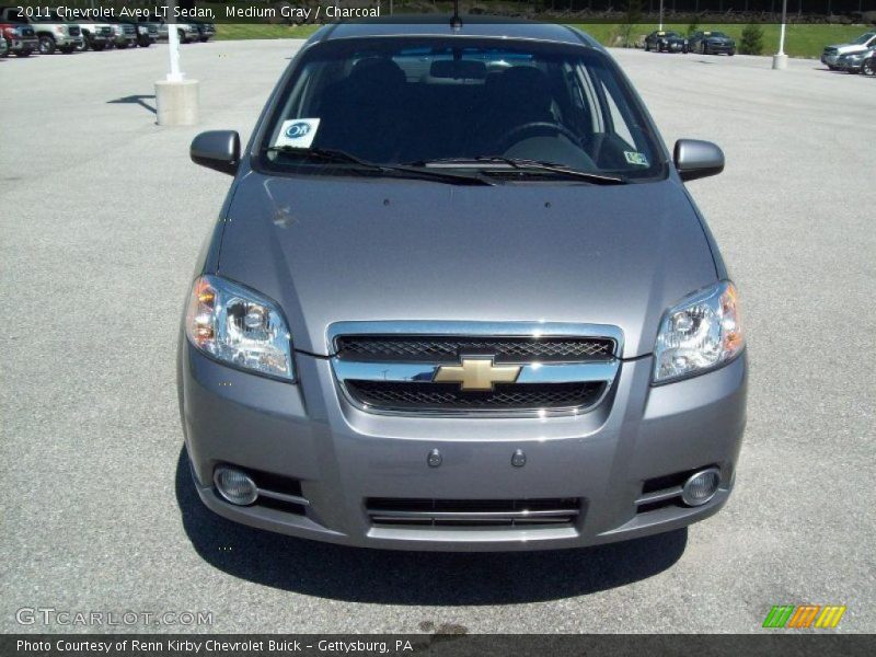 Medium Gray / Charcoal 2011 Chevrolet Aveo LT Sedan