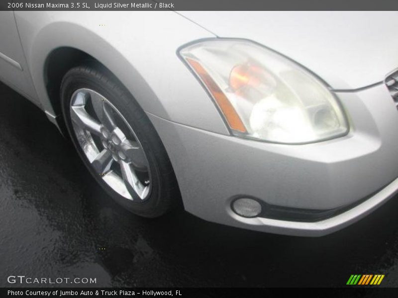 Liquid Silver Metallic / Black 2006 Nissan Maxima 3.5 SL