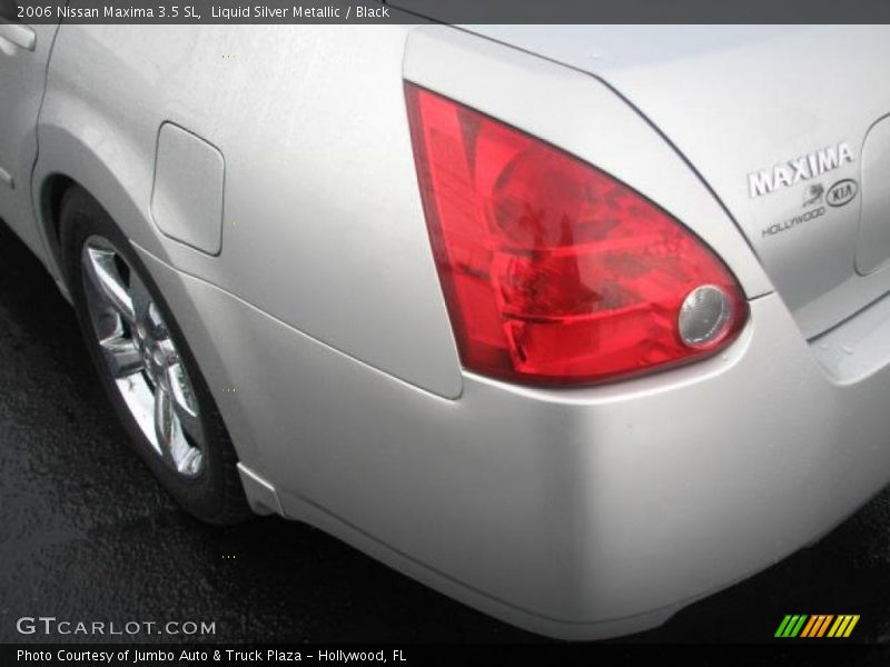 Liquid Silver Metallic / Black 2006 Nissan Maxima 3.5 SL