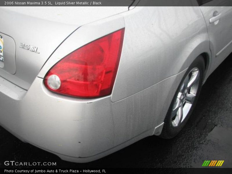Liquid Silver Metallic / Black 2006 Nissan Maxima 3.5 SL