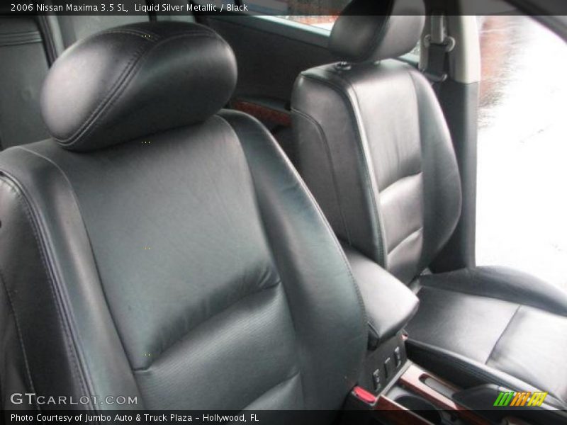 Liquid Silver Metallic / Black 2006 Nissan Maxima 3.5 SL