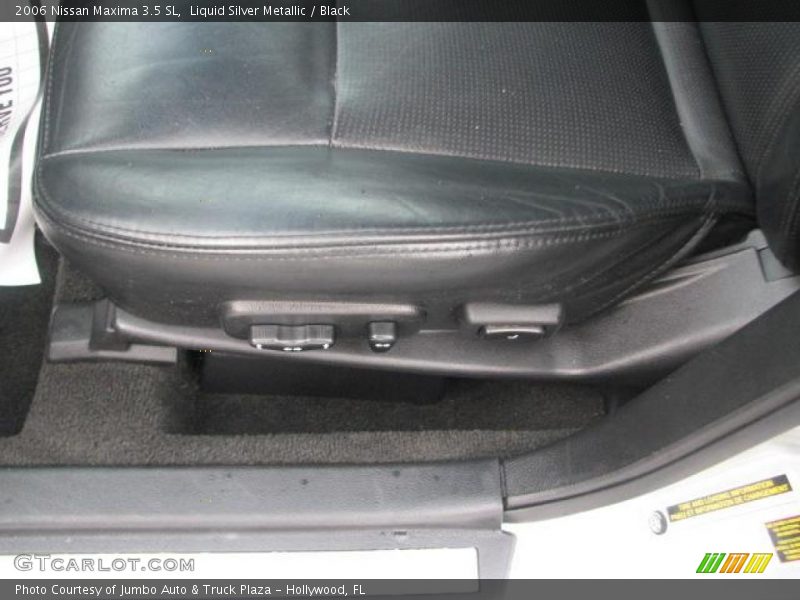Liquid Silver Metallic / Black 2006 Nissan Maxima 3.5 SL