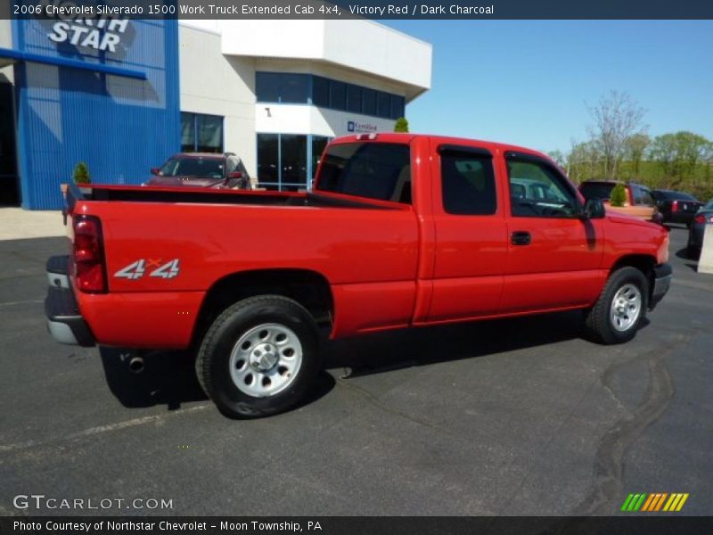 Victory Red / Dark Charcoal 2006 Chevrolet Silverado 1500 Work Truck Extended Cab 4x4