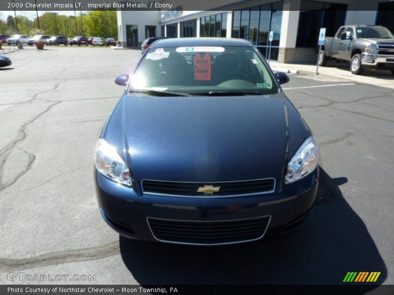 Imperial Blue Metallic / Ebony 2009 Chevrolet Impala LT
