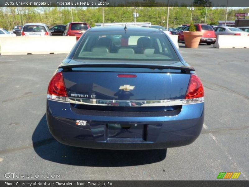Imperial Blue Metallic / Ebony 2009 Chevrolet Impala LT