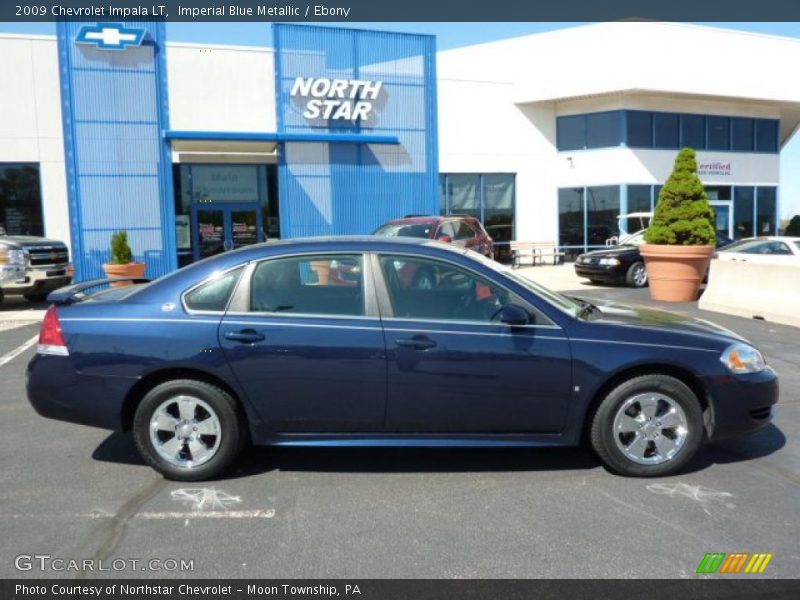 Imperial Blue Metallic / Ebony 2009 Chevrolet Impala LT