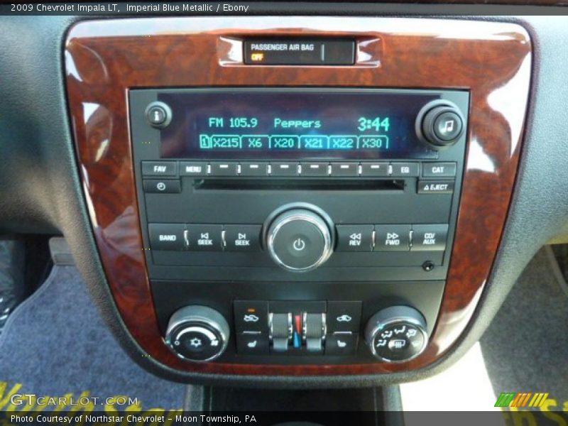 Imperial Blue Metallic / Ebony 2009 Chevrolet Impala LT