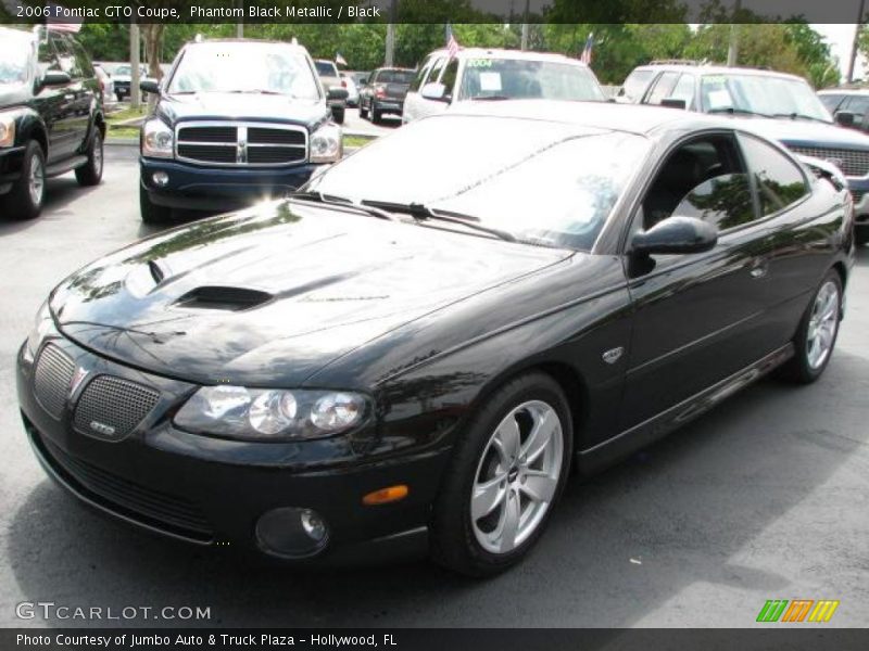  2006 GTO Coupe Phantom Black Metallic