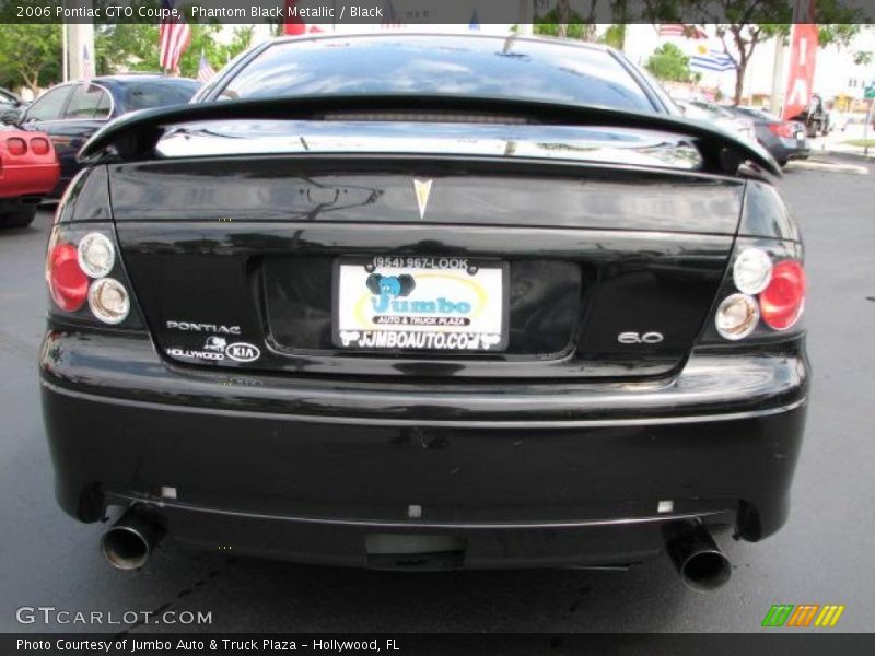  2006 GTO Coupe Phantom Black Metallic