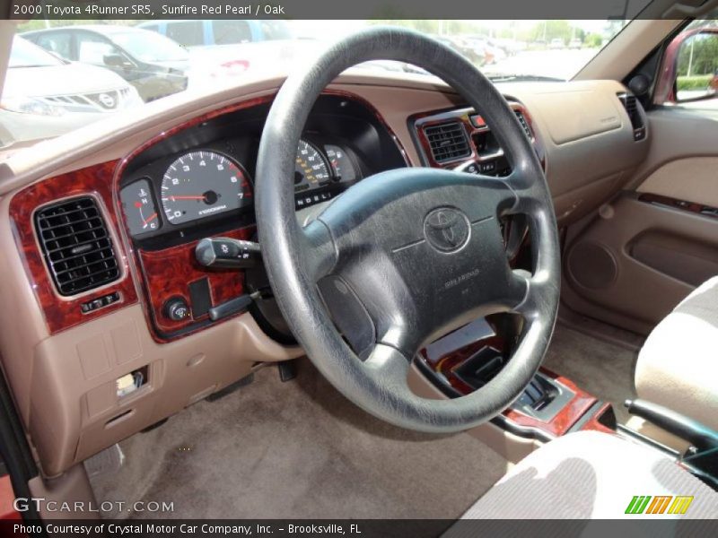 Sunfire Red Pearl / Oak 2000 Toyota 4Runner SR5