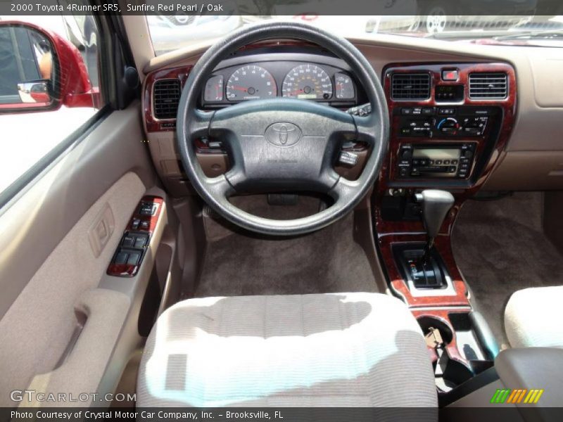 Sunfire Red Pearl / Oak 2000 Toyota 4Runner SR5