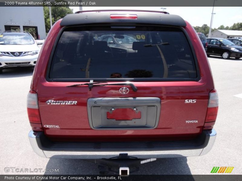Sunfire Red Pearl / Oak 2000 Toyota 4Runner SR5