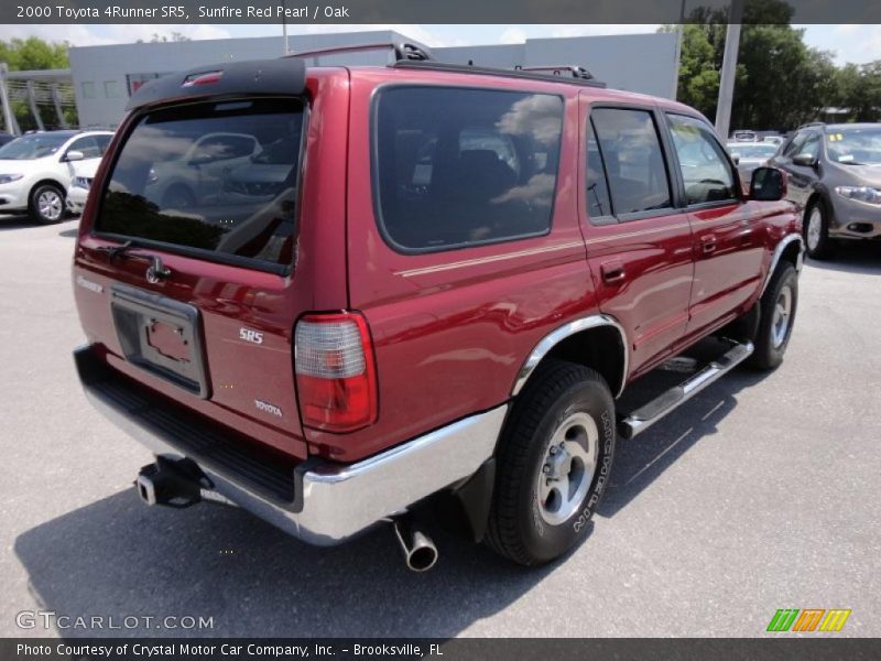 Sunfire Red Pearl / Oak 2000 Toyota 4Runner SR5