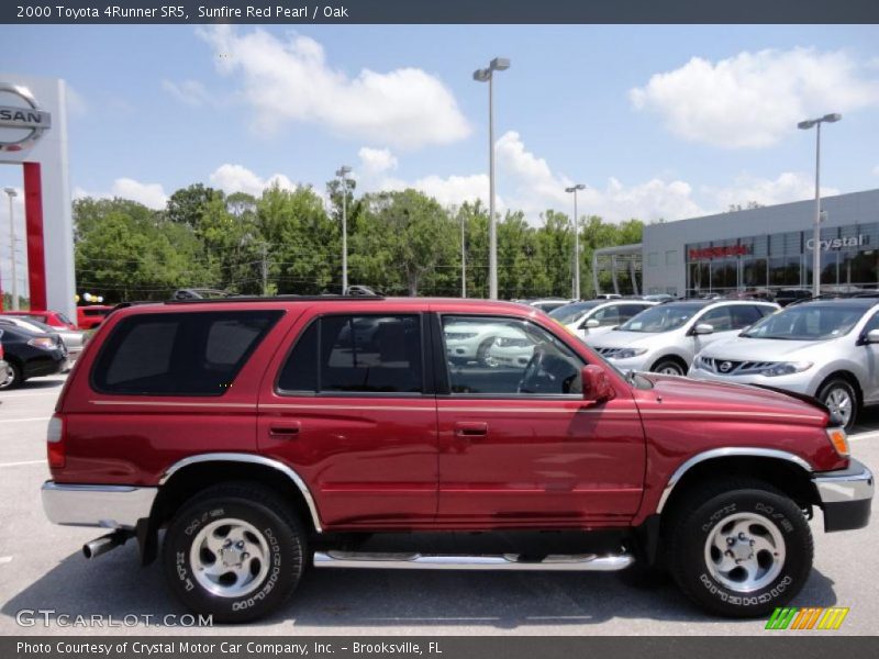 Sunfire Red Pearl / Oak 2000 Toyota 4Runner SR5