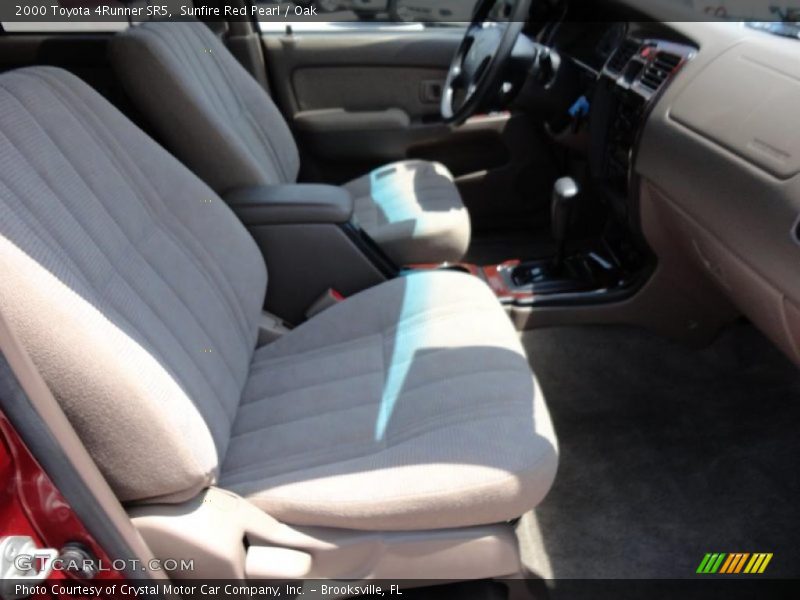 Sunfire Red Pearl / Oak 2000 Toyota 4Runner SR5