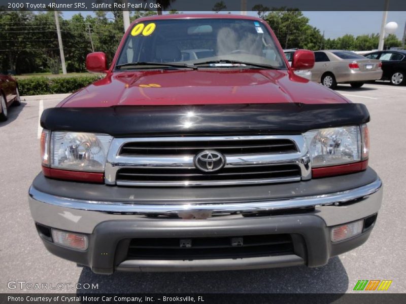 Sunfire Red Pearl / Oak 2000 Toyota 4Runner SR5