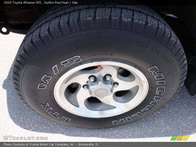 Sunfire Red Pearl / Oak 2000 Toyota 4Runner SR5
