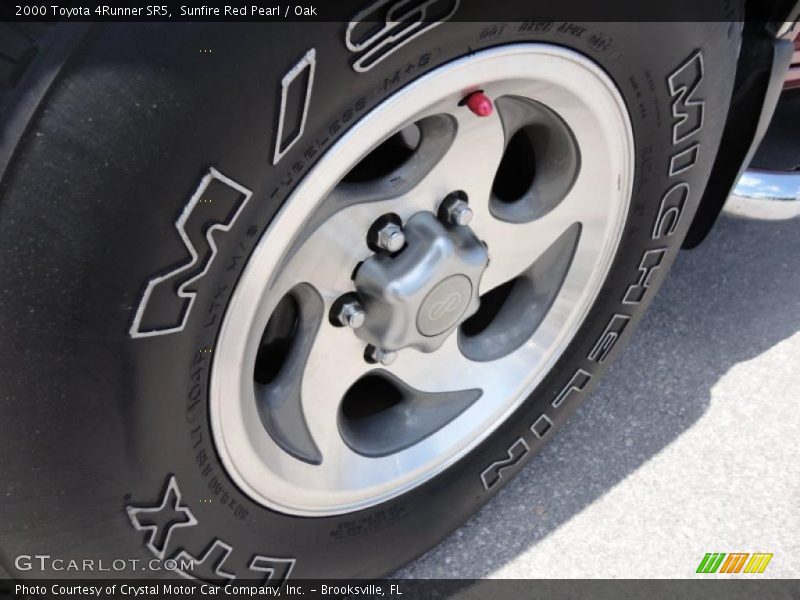 Sunfire Red Pearl / Oak 2000 Toyota 4Runner SR5