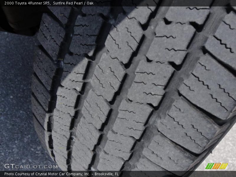 Sunfire Red Pearl / Oak 2000 Toyota 4Runner SR5