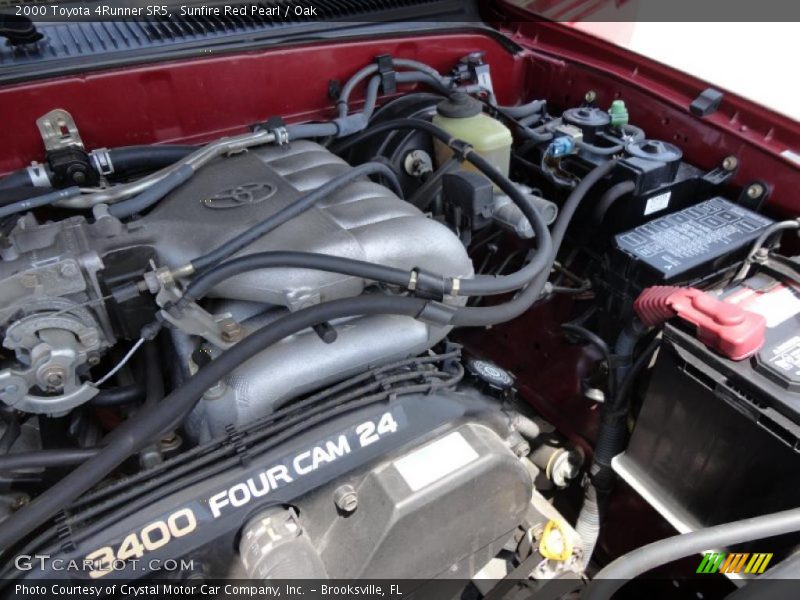 Sunfire Red Pearl / Oak 2000 Toyota 4Runner SR5