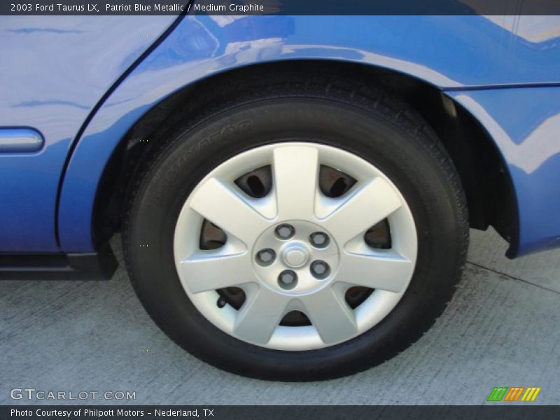 Patriot Blue Metallic / Medium Graphite 2003 Ford Taurus LX