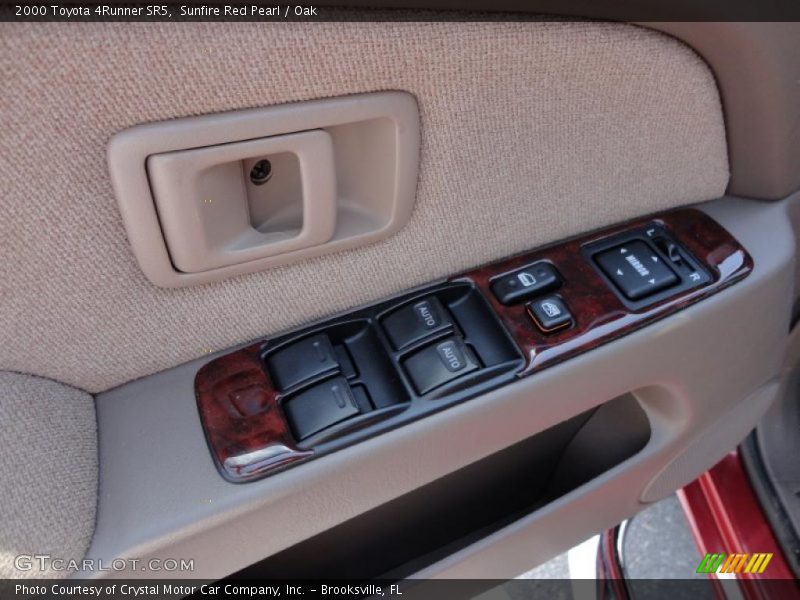 Sunfire Red Pearl / Oak 2000 Toyota 4Runner SR5