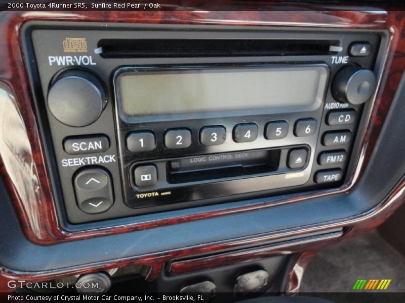 Sunfire Red Pearl / Oak 2000 Toyota 4Runner SR5