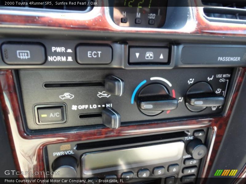 Sunfire Red Pearl / Oak 2000 Toyota 4Runner SR5