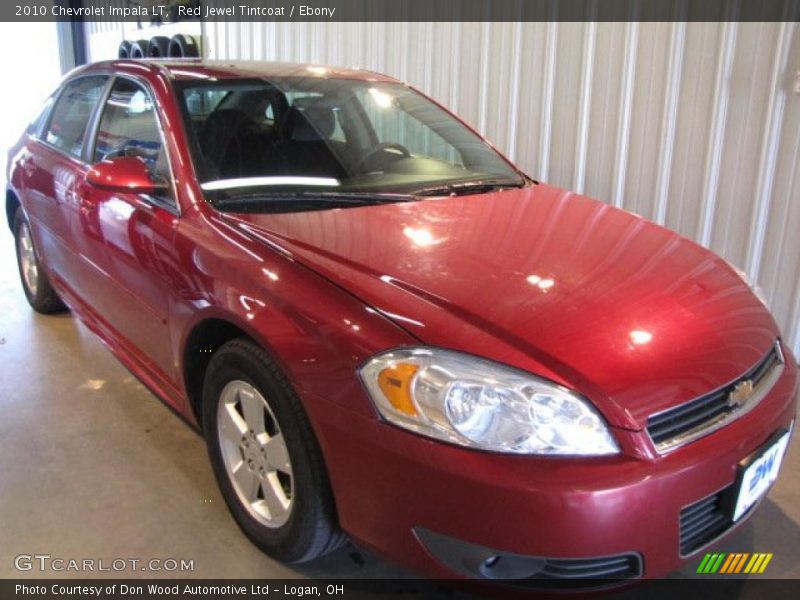 Red Jewel Tintcoat / Ebony 2010 Chevrolet Impala LT