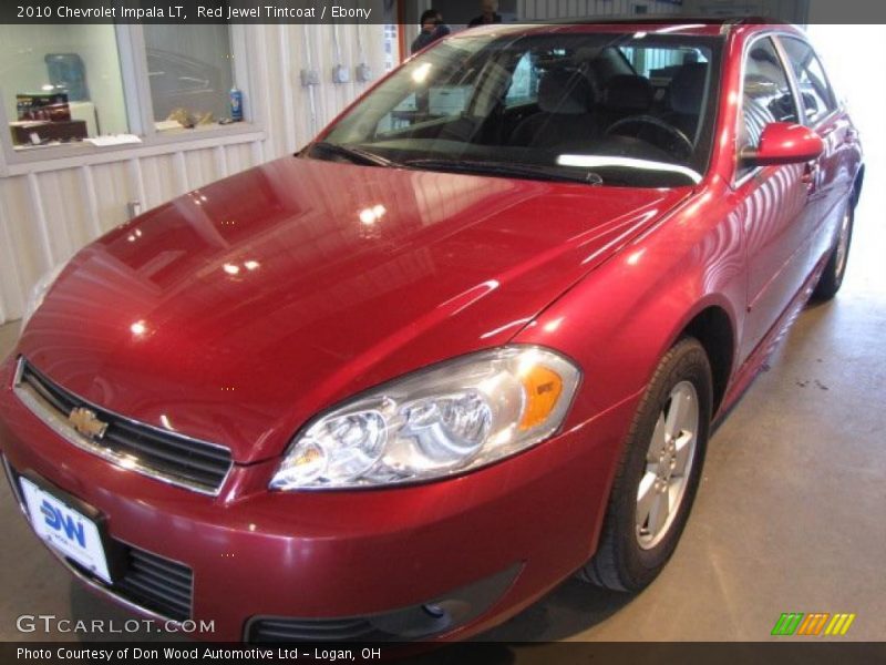 Red Jewel Tintcoat / Ebony 2010 Chevrolet Impala LT