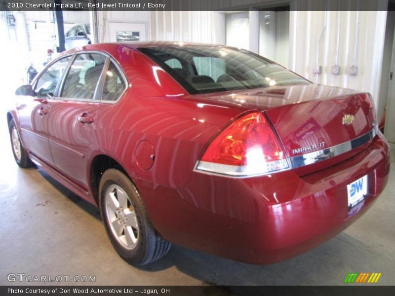 Red Jewel Tintcoat / Ebony 2010 Chevrolet Impala LT