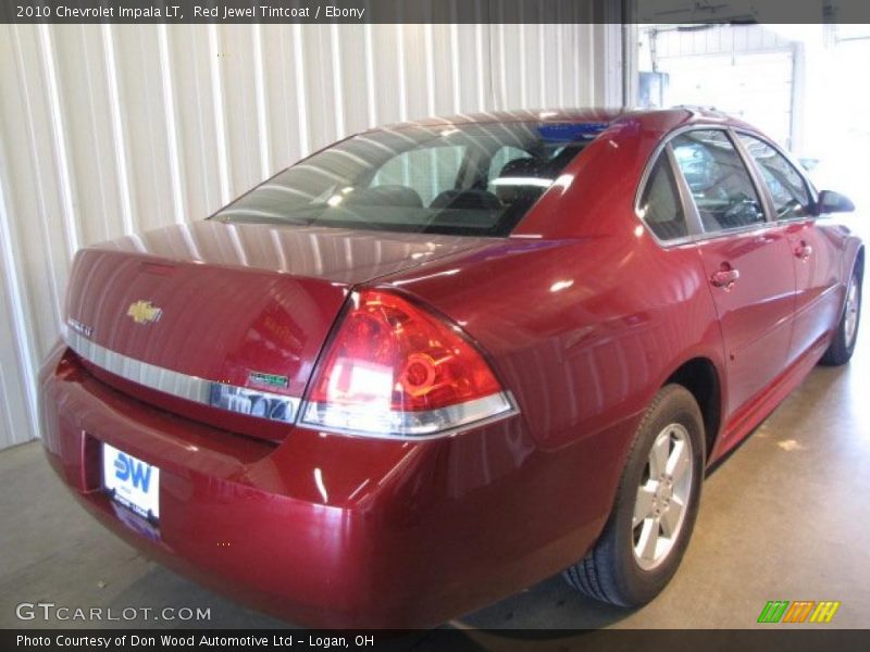 Red Jewel Tintcoat / Ebony 2010 Chevrolet Impala LT