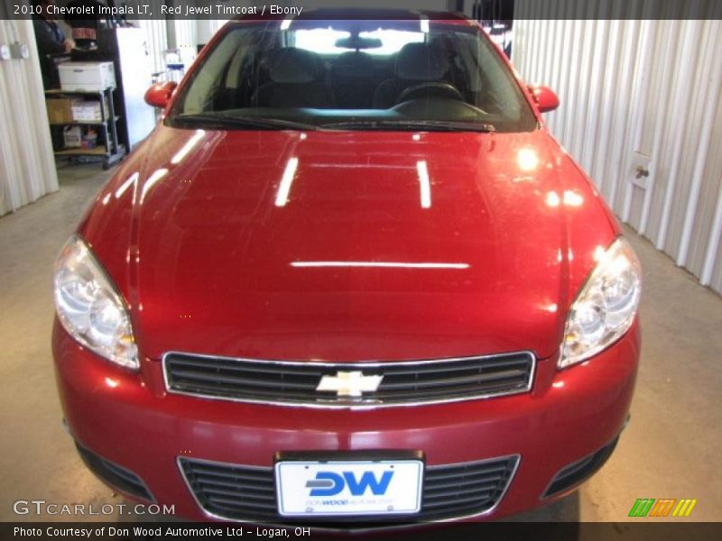 Red Jewel Tintcoat / Ebony 2010 Chevrolet Impala LT