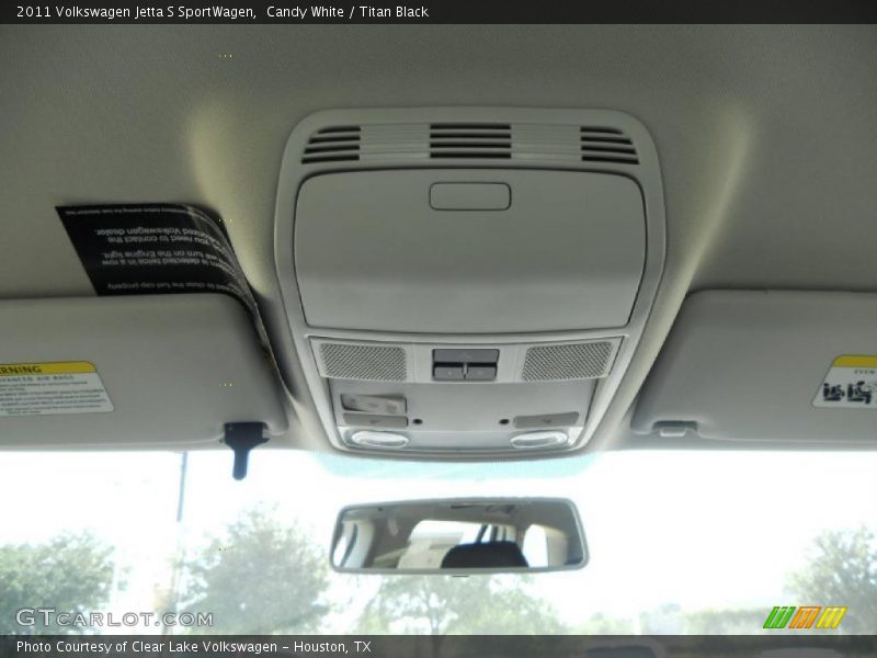 Candy White / Titan Black 2011 Volkswagen Jetta S SportWagen