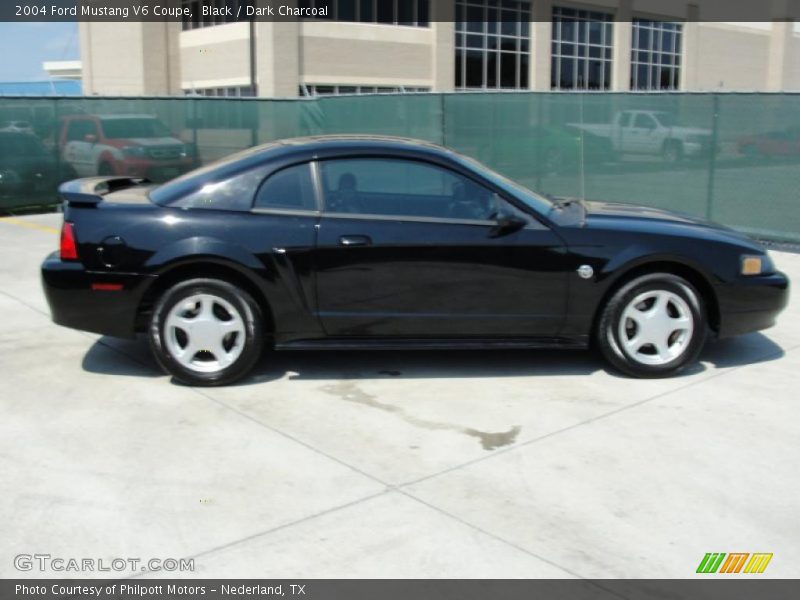 Black / Dark Charcoal 2004 Ford Mustang V6 Coupe