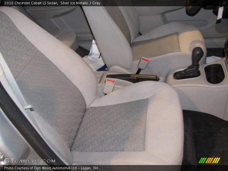 Silver Ice Metallic / Gray 2010 Chevrolet Cobalt LS Sedan