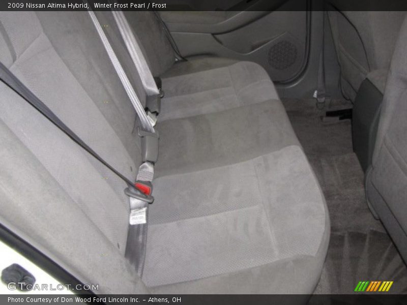 Winter Frost Pearl / Frost 2009 Nissan Altima Hybrid