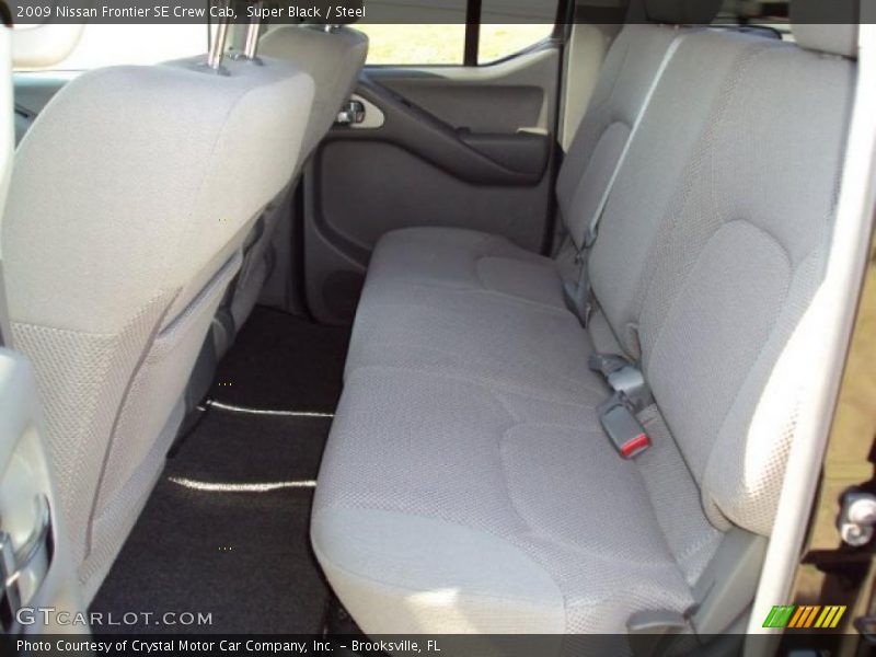 Super Black / Steel 2009 Nissan Frontier SE Crew Cab